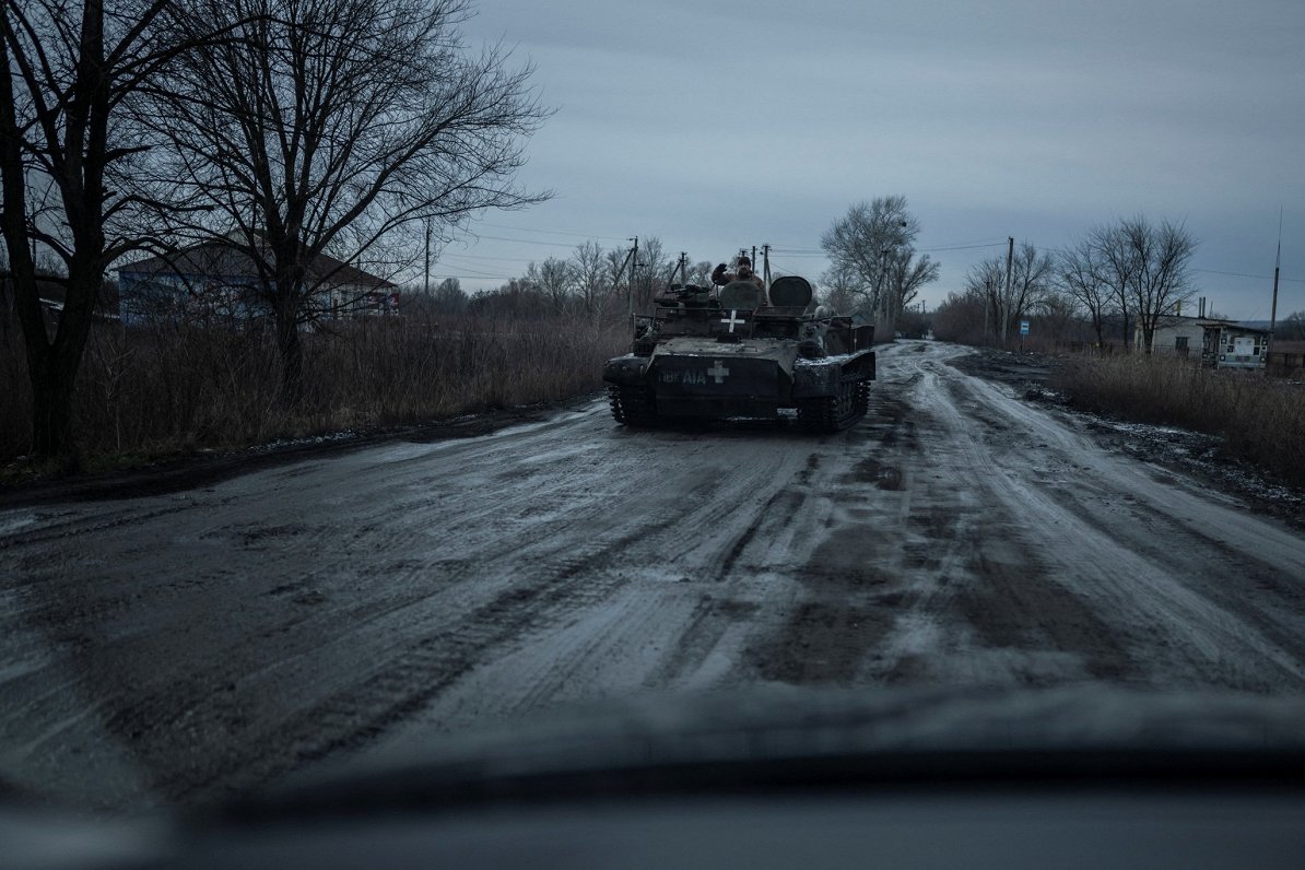 Ukrainas armijas tankists Harkivas reģionā