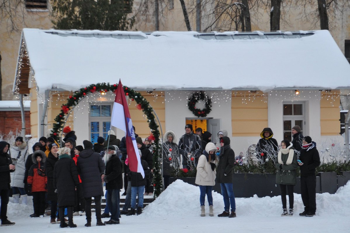 В Даугавпилсской крепости открылась резиденция Деда Мороза