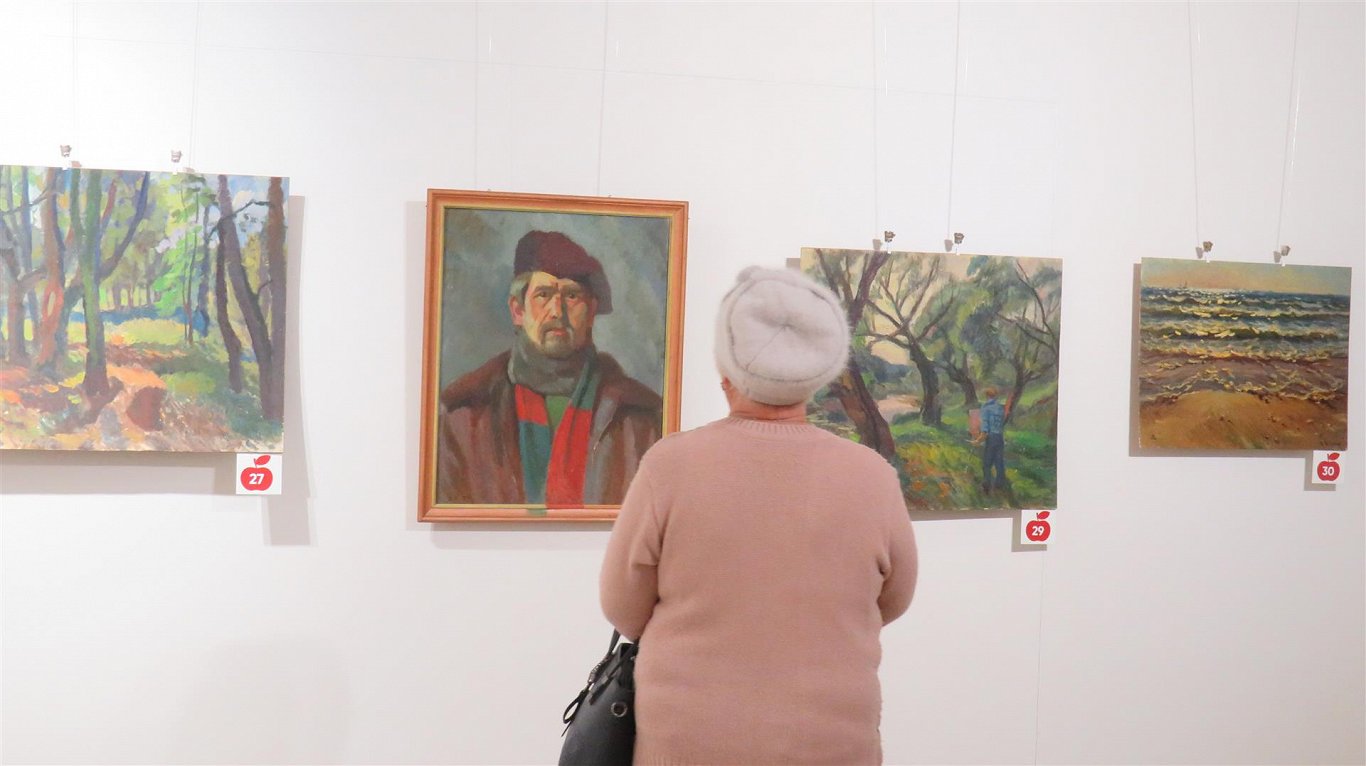 Выставка картин Эгила Яниса Брунса «Жизнь, посвященная искусству» в Лиепае