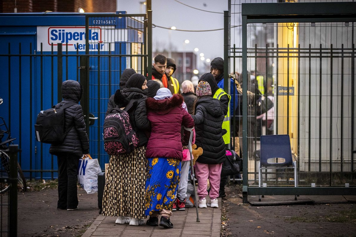 Центр убежища беженцев в Нидерландах