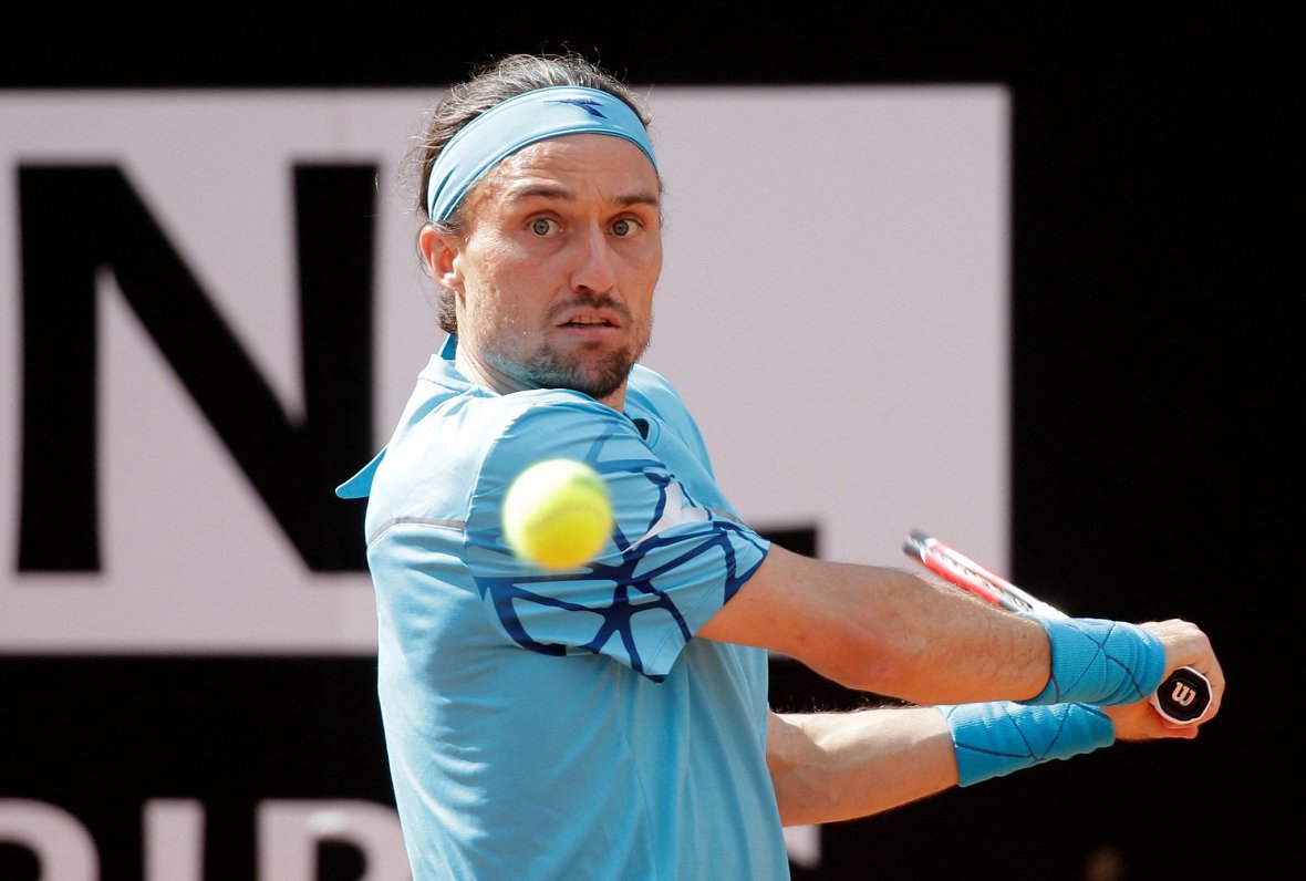 Oleksandrs Dolgopolovs tenisa turnīrā Romā 2018. gadā