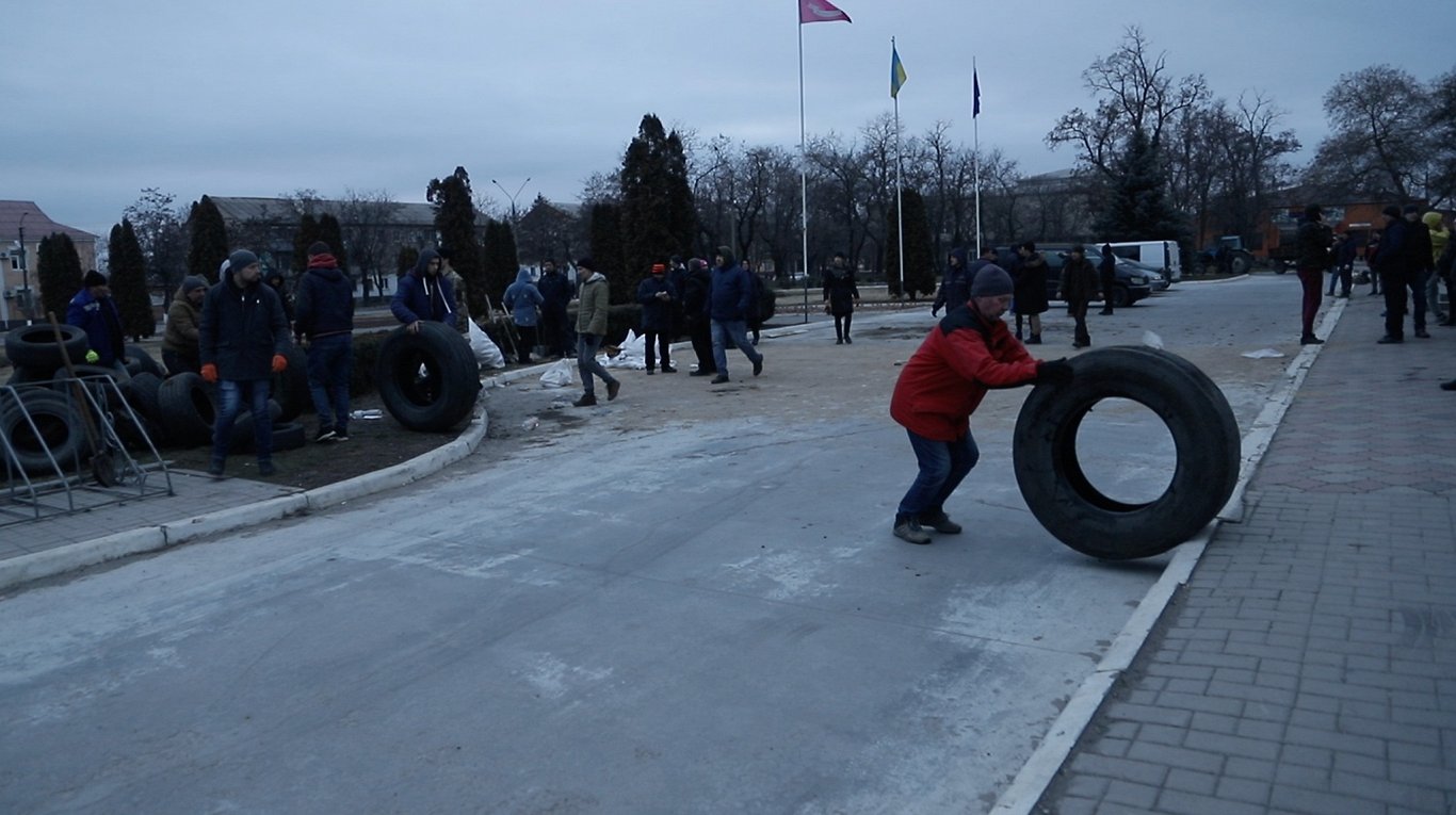 Voznesenskas iedzīvotāji gatavojas pilsētas aizstāvēšanai