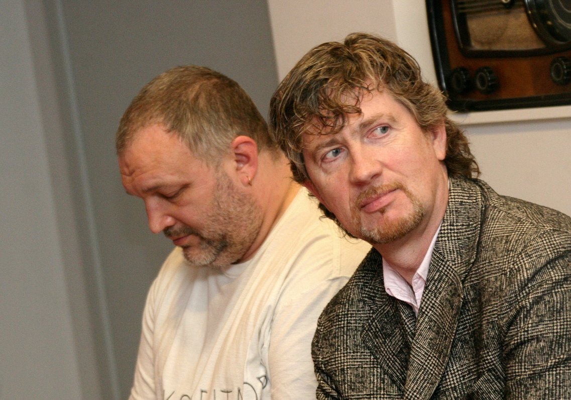 Ufo (Kaspars Upacieris) un Fredis (Andris Freidenfelds) 2010. gadā