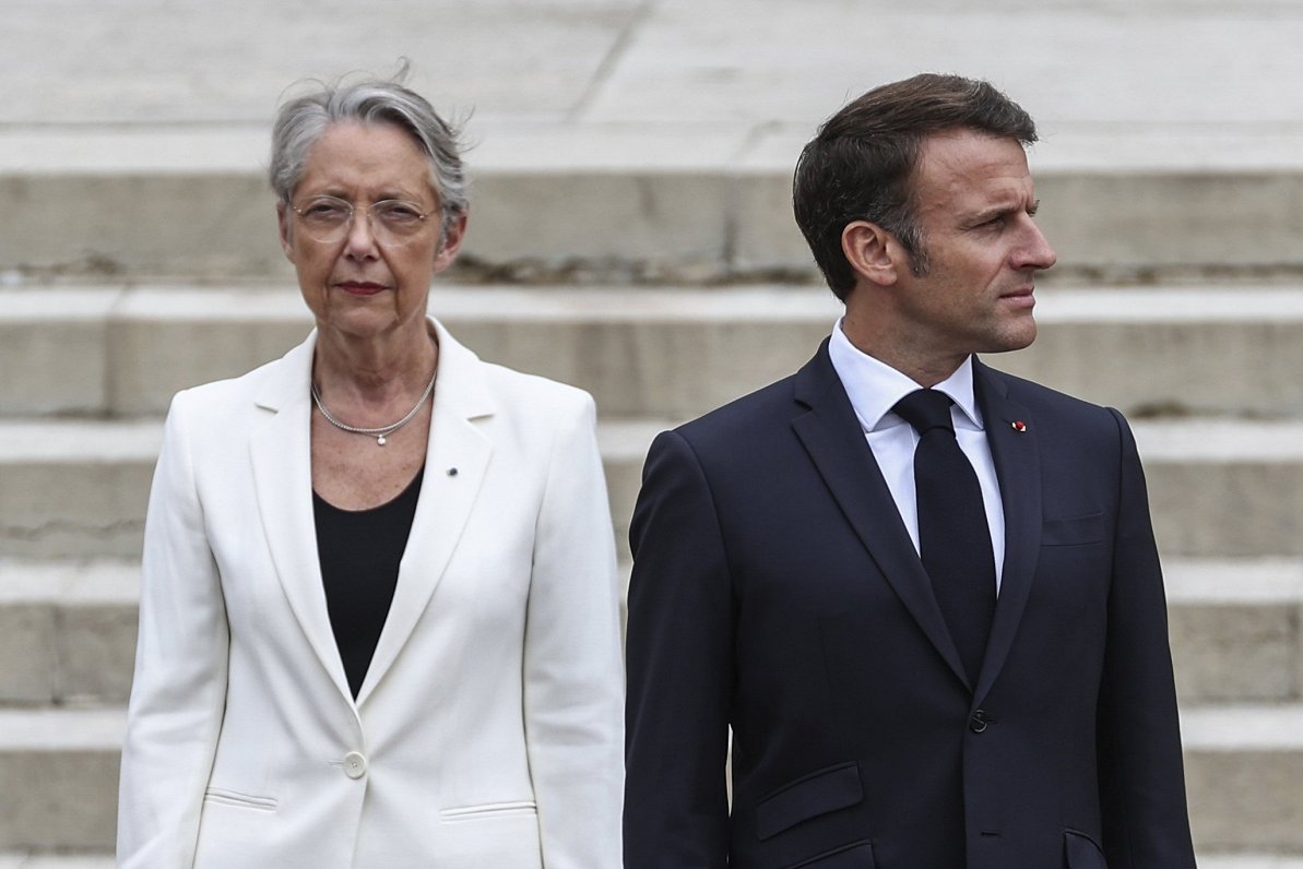 Francijas premjerministre Elizabete Borne paziņojusi par demisiju