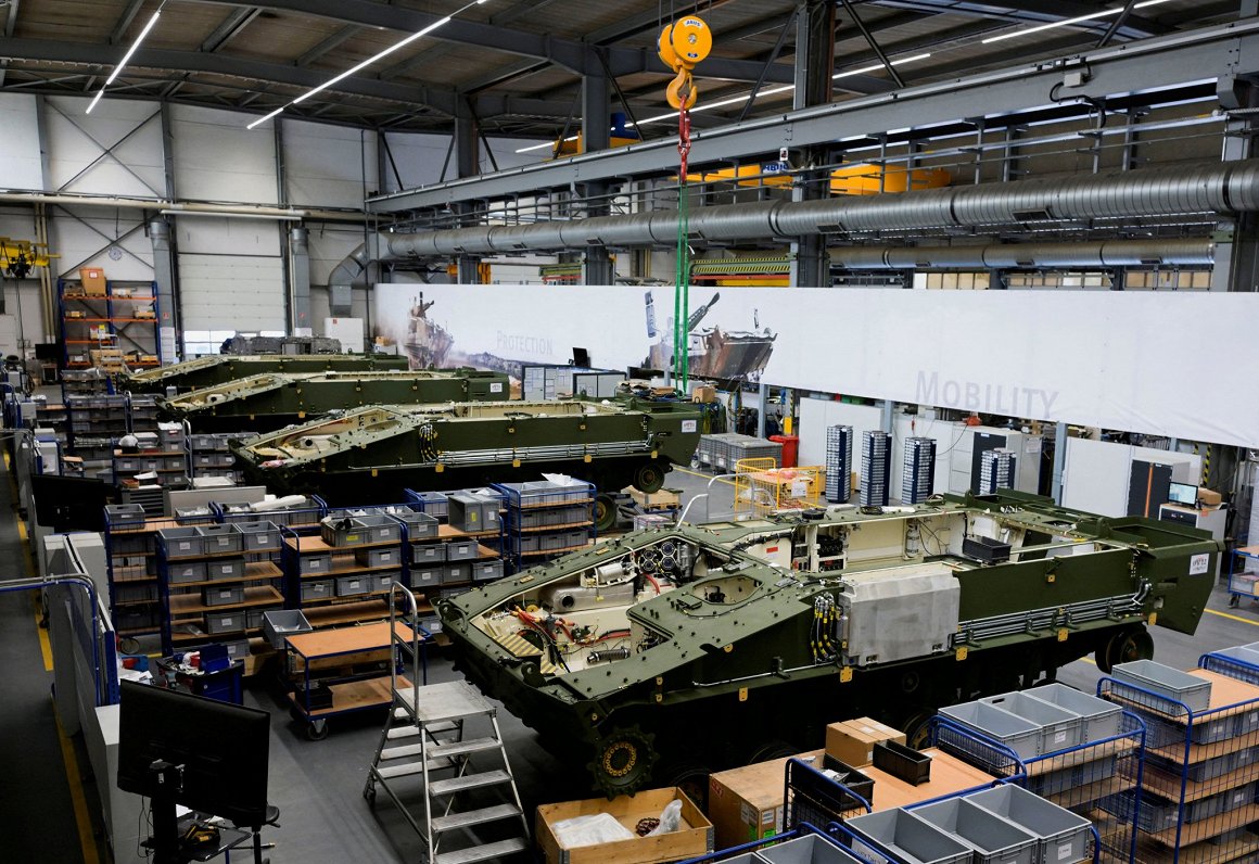 “Rheinmetall” militārā ražotne Vācijā, 2023.gada jūnijā
