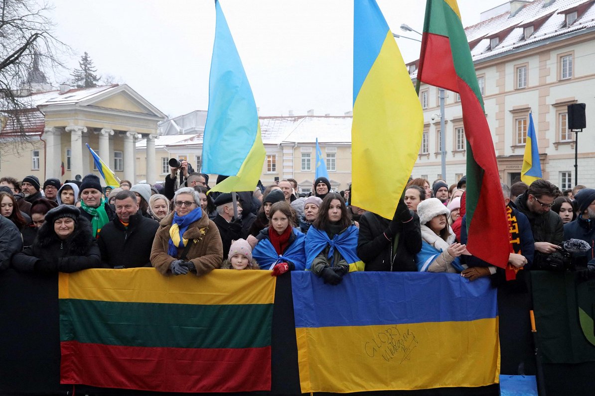 Ukrainas prezidenta Volodimira Zelenska vizīte Lietuvā.