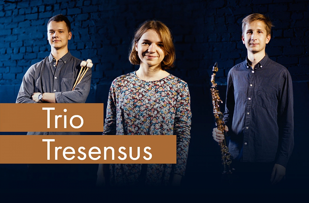 Ar vairāku jaundarbu pirmatskaņojumiem Latvijas Radio 1. studijā koncertēs trio «Tresensus»