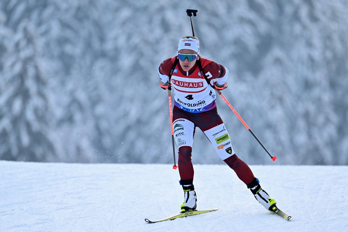 TIEŠRAIDE: Pasaules čempionāts biatlonā. Iedzīšanas sacensības sievietēm