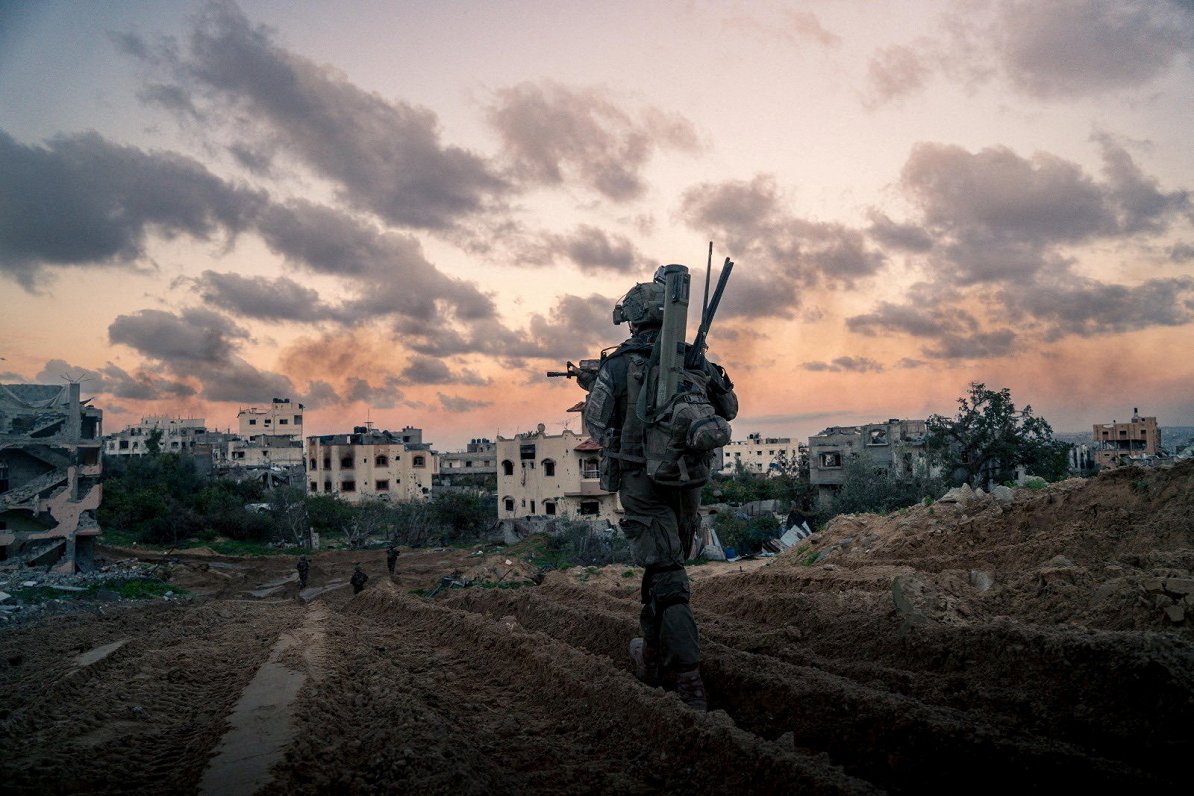Izraēlas kareivis Gazas joslā