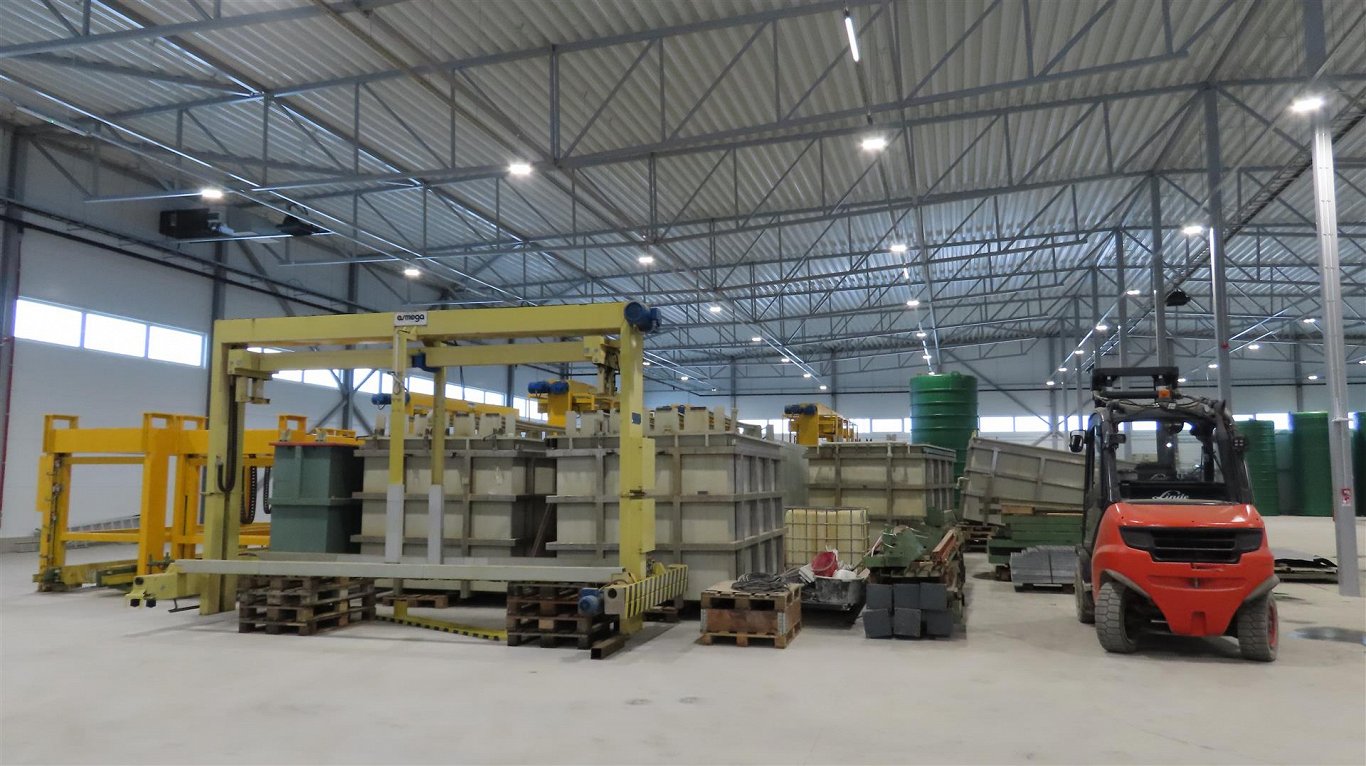 Подготовка нового производства ICS Steel. Лиепая, 01.2024
