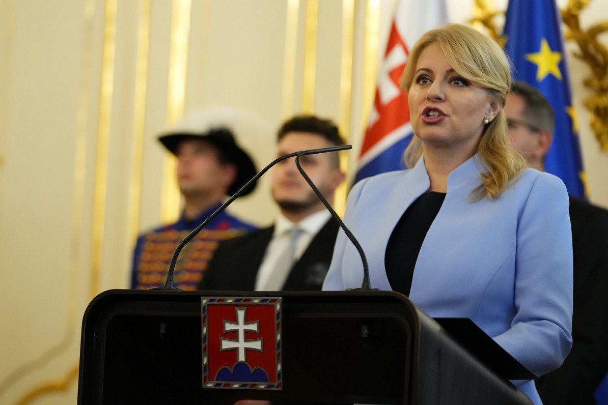 Slovākijas prezidente Zuzana Čaputova