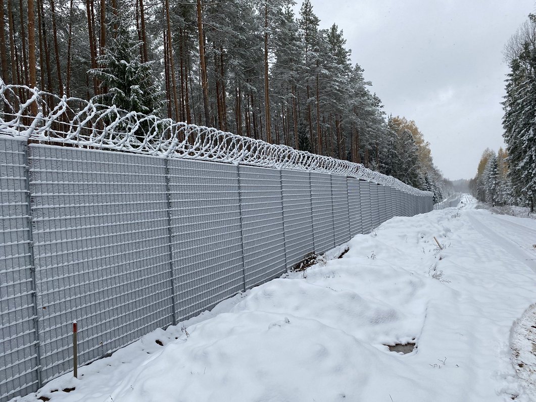 Latvia-Belarus border near Silene