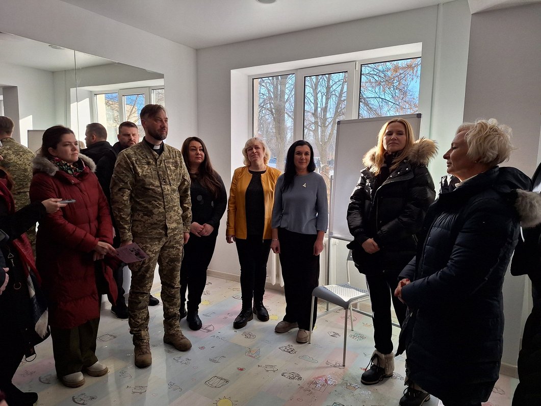 Dienas centrs karā cietušo sieviešu atbalstam Čerņihivas apgabalā