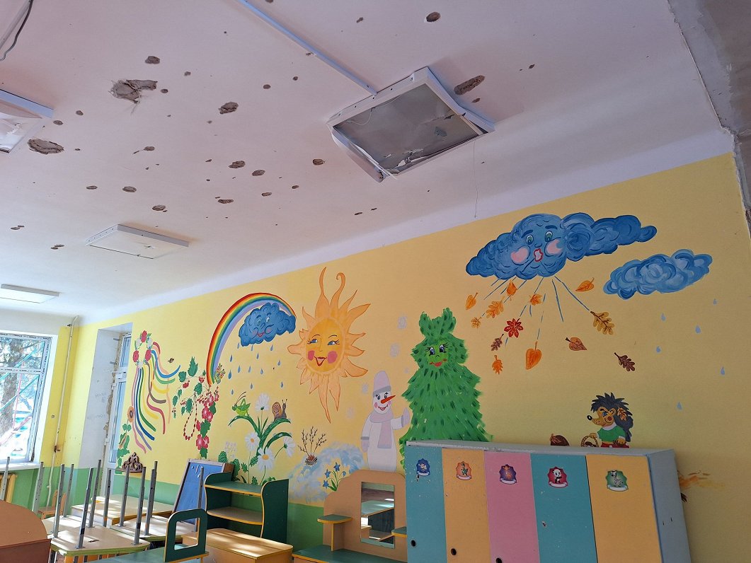 Bērnudārzs, ko ar Latvijas finansējumu plāno atjaunot