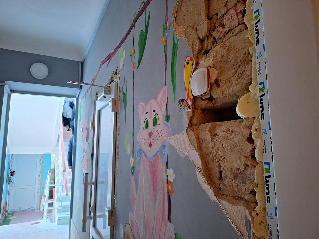 Bērnudārzs, ko ar Latvijas finansējumu plāno atjaunot