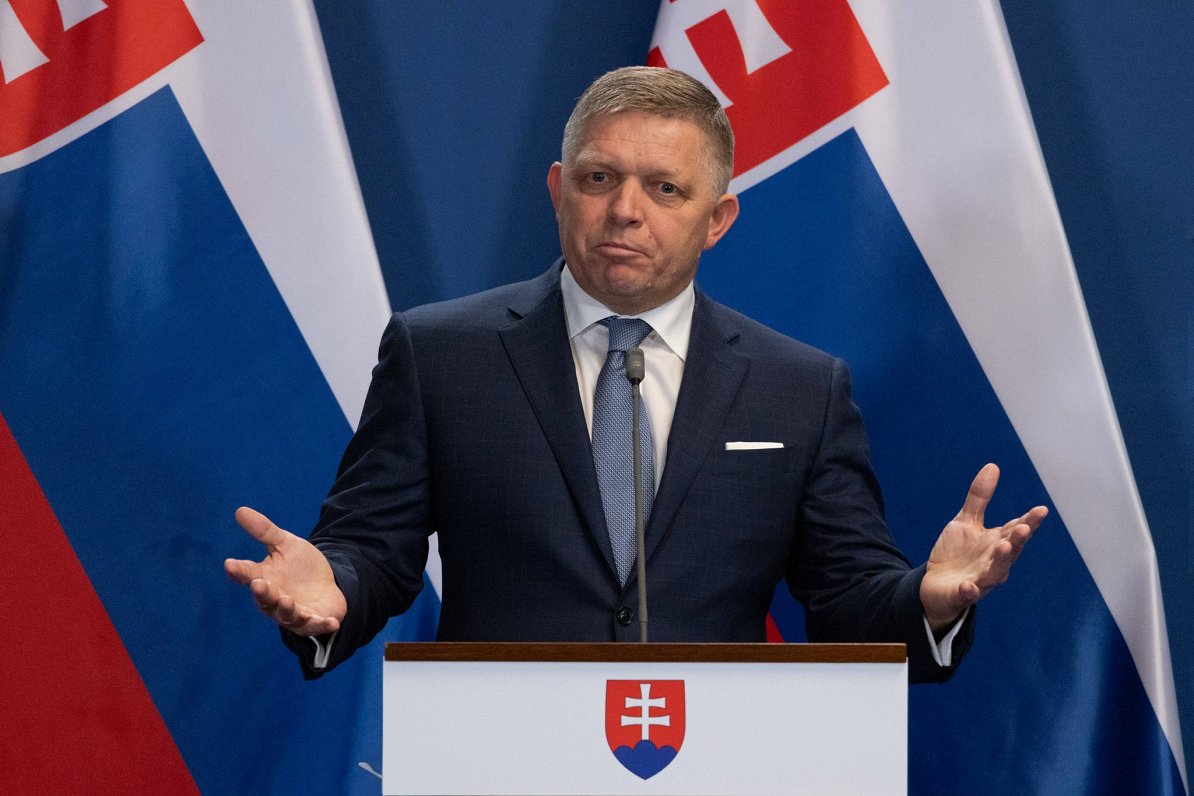 Slovākijas premjerministrs Roberts Fico