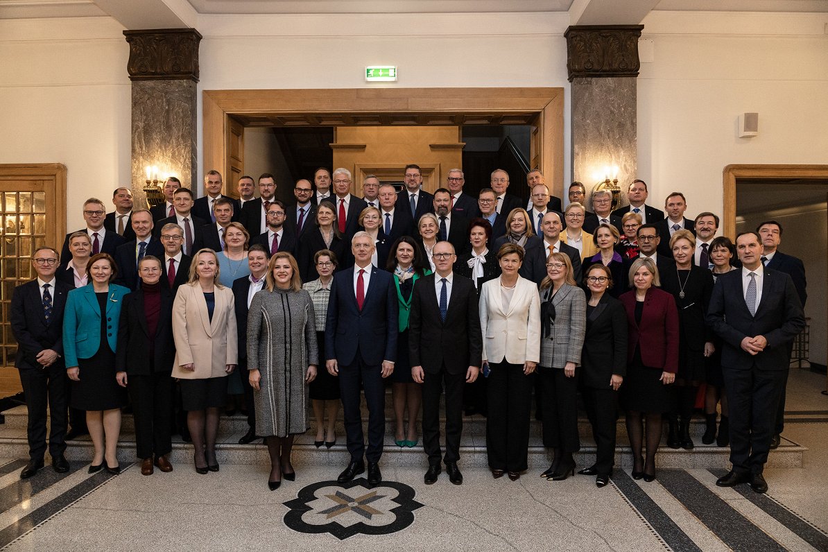 Latvia's ambassadors meet in Rīga, January 2024