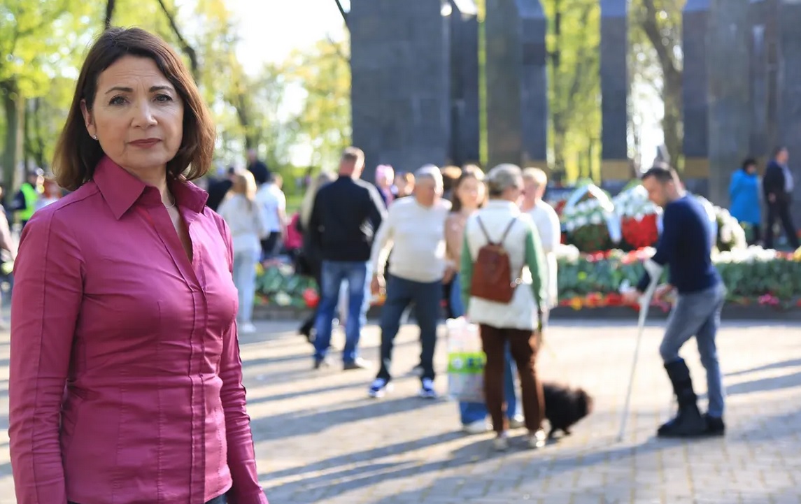 BBC žurnāliste Katja Adlere filmas &quot;Kaimiņos Putinam&quot; veidošanas laikā apmeklēja Daugavpil...