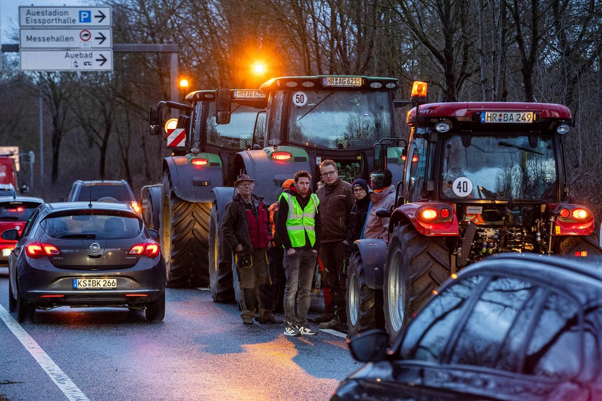 Lauksaimnieku protesti Vācijā