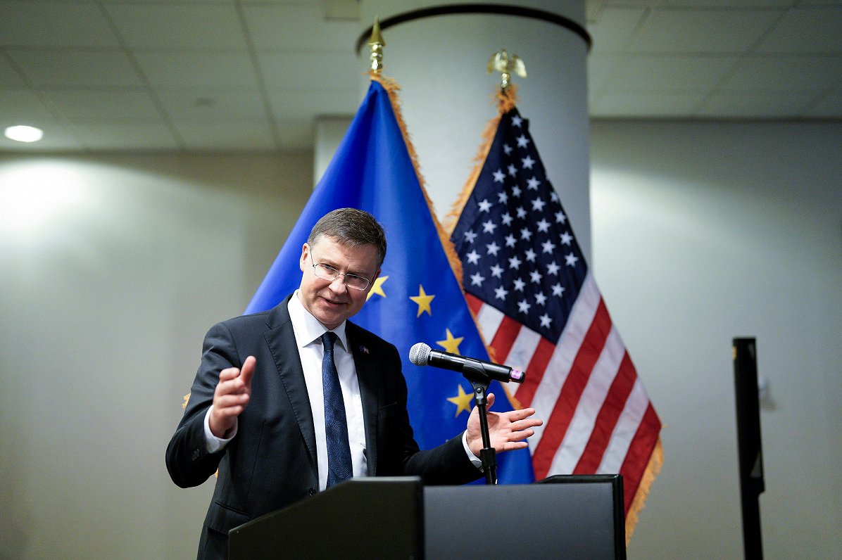 Eiropas Komisijas priekšsēdētājas izpildvietnieks Valdis Dombrovskis vizītē ASV