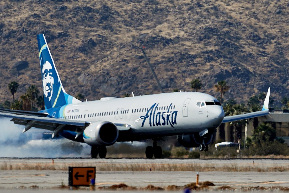 &quot;Alaska Airlines&quot; lidmašīna &quot;Boeing 737 MAX 9&quot;