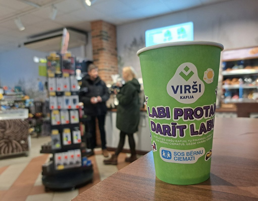 Virši charity coffee campaign