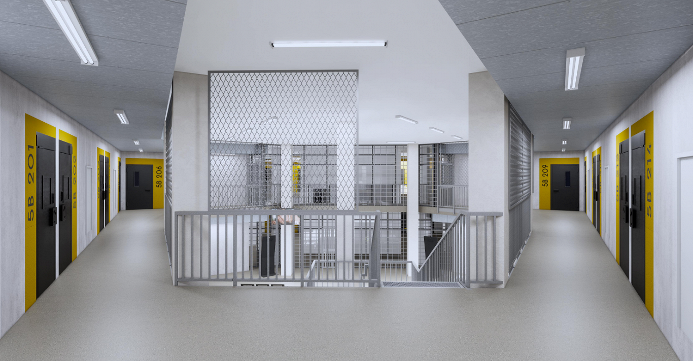 Liepājas cietuma projekta vizualizācija