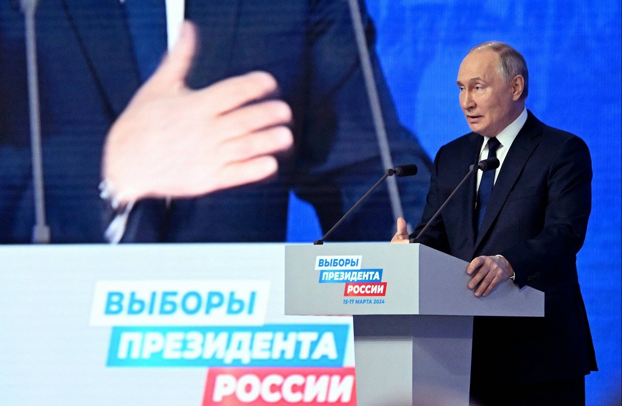 Krievijas prezidenta Vladimira Putina priekšvēlēšanu kampaņa.