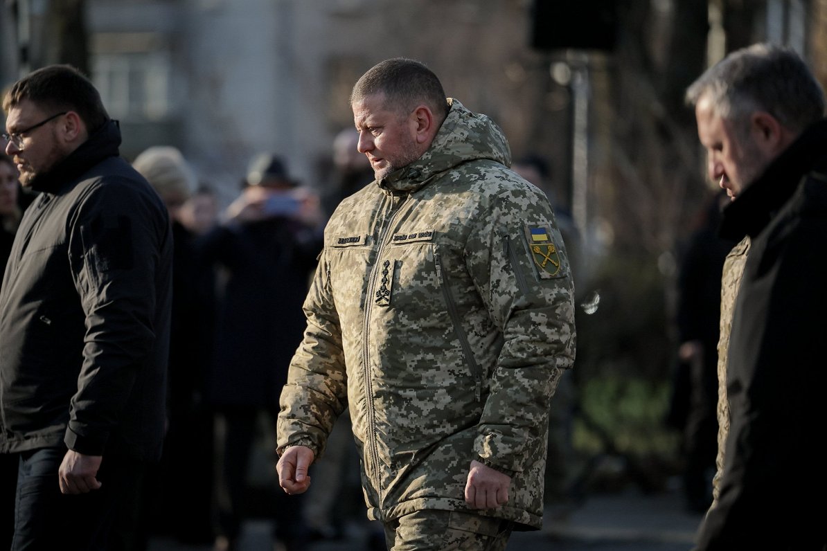 Ukrainas armijas spēku virspavēlnieks Valērijs Zalužnijs