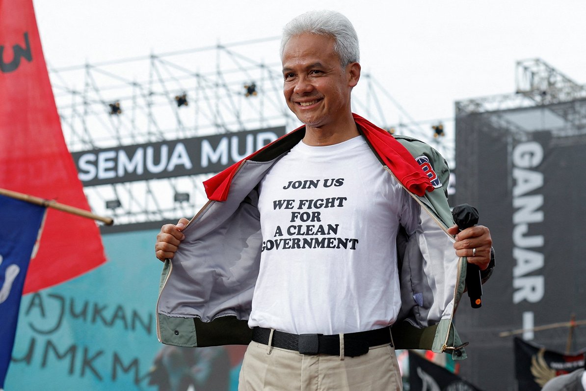 Indonēzijas prezidenta amata kandidāts Gandžars Pranovo