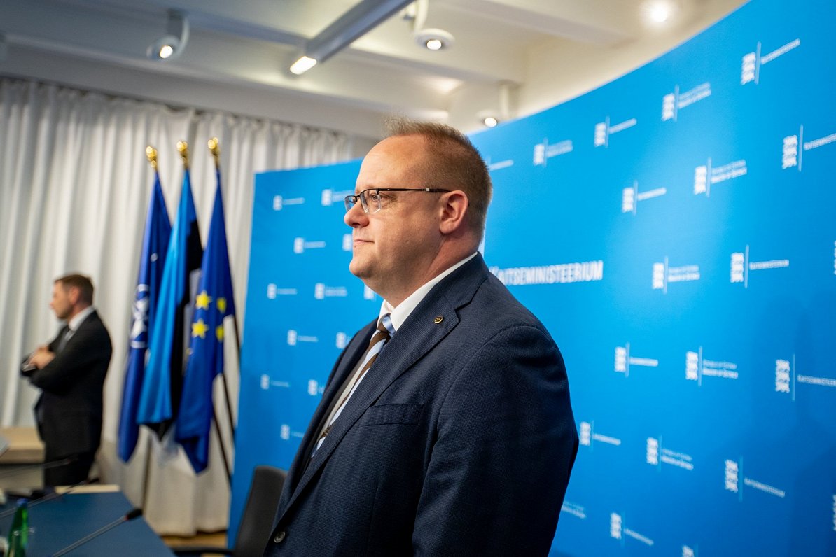 Igaunijas Ārējā izlūkdienesta ģenerāldirektors Kaupo Rozins.