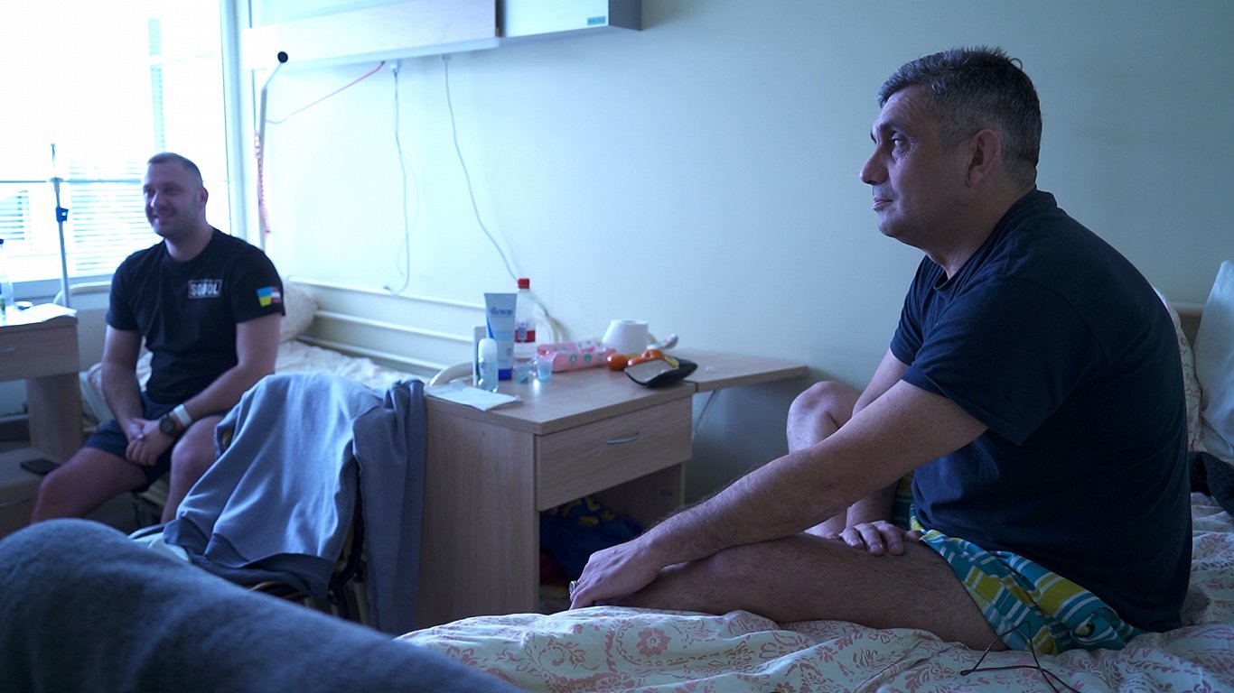 Ukraiņu karavīru rehabilitācija Vaivaros