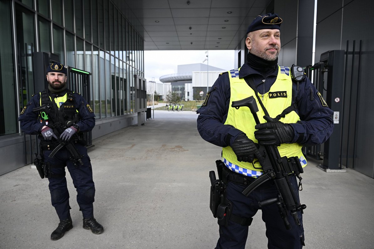 Zviedrijas policija. Ilustratīvs foto