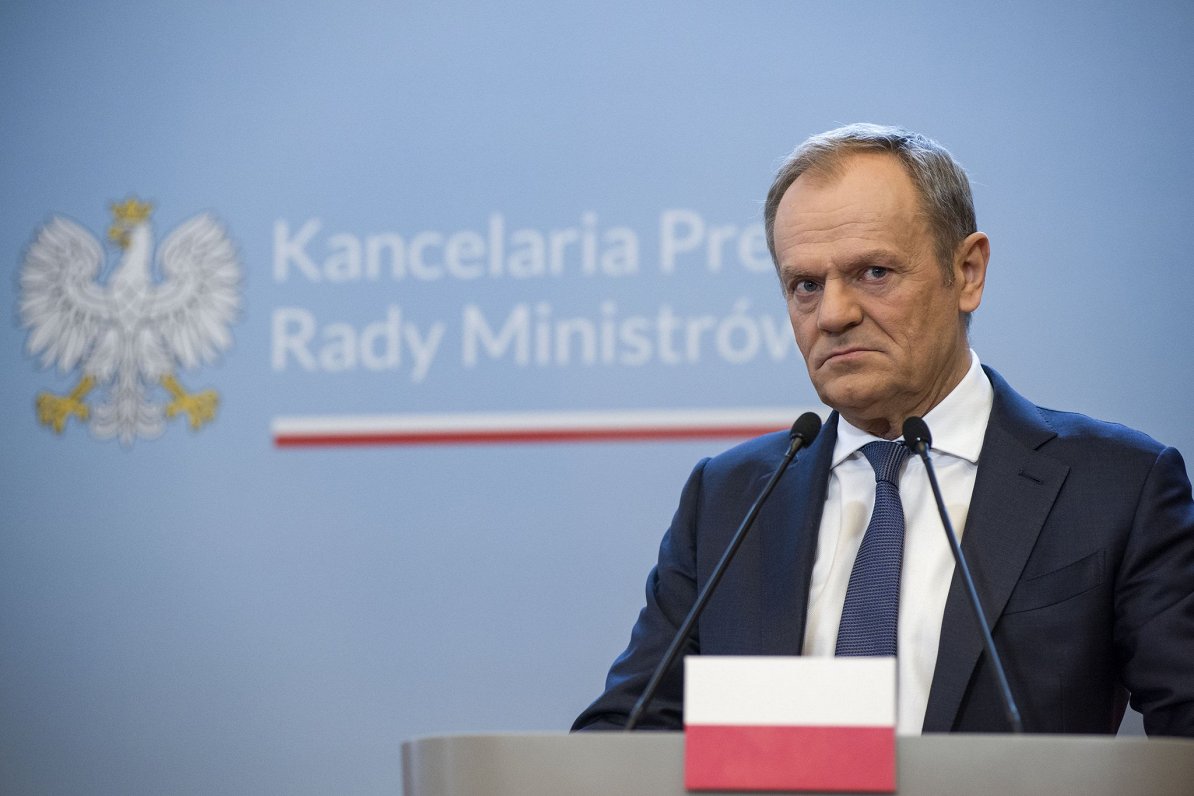 Polijas premjerministrs Donalds Tusks