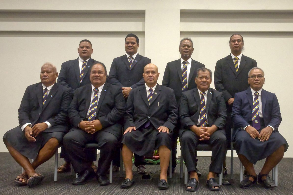 Tuvalu jaunā valdība, kas sāka darbu februāra beigās