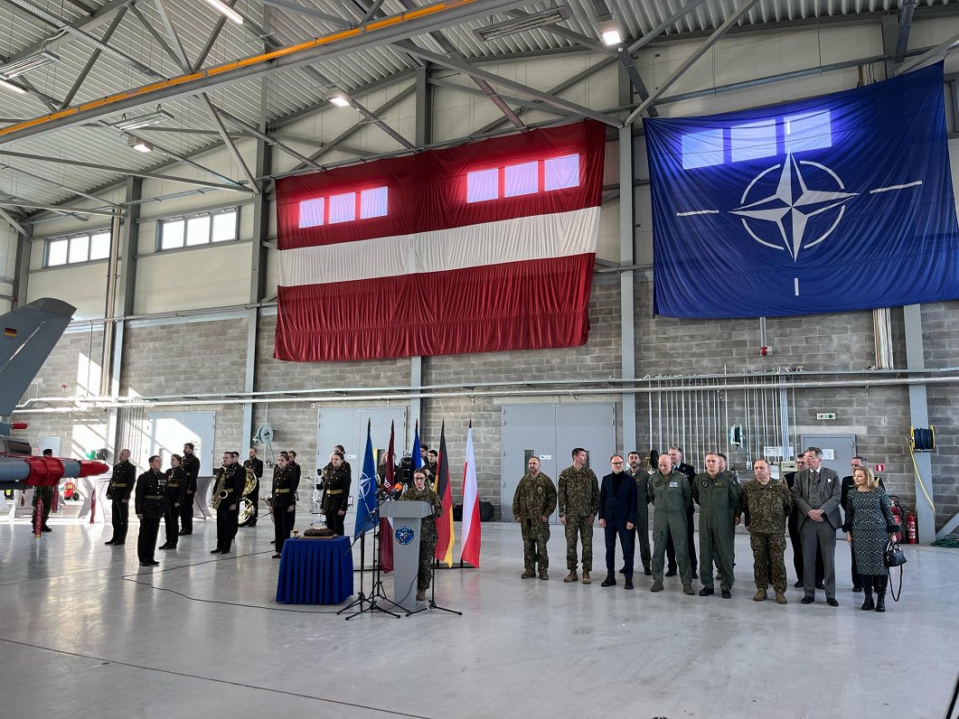 NATO gaisa telpas patrulēšanas misija Lielvārdes bāzē