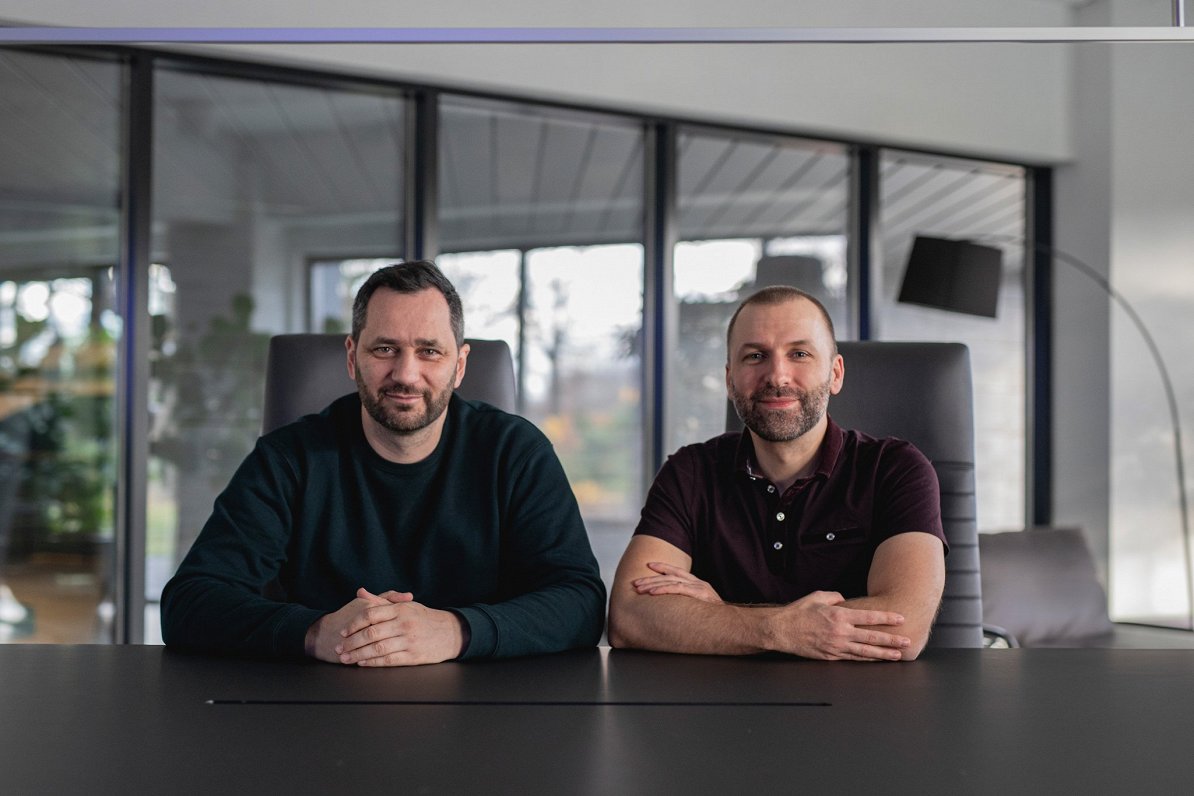 Mapon Co-CEOs Ingus Rūķis and Andris Dzudzilo