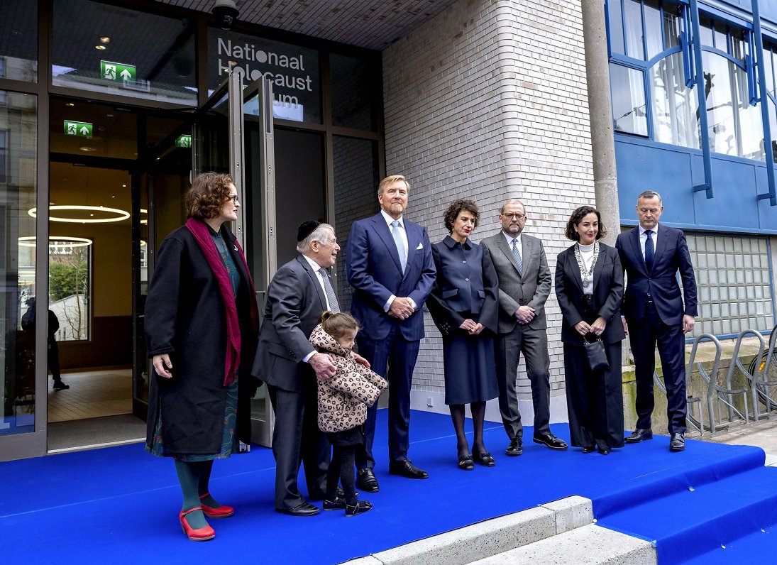Nacionālā holokausta muzeja atklāšana Nīderlandē