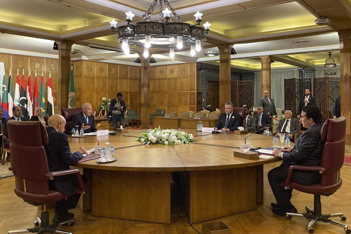 Arābu Līgas vadītās sarunas par Lībijas konflikta atrisināšanu
