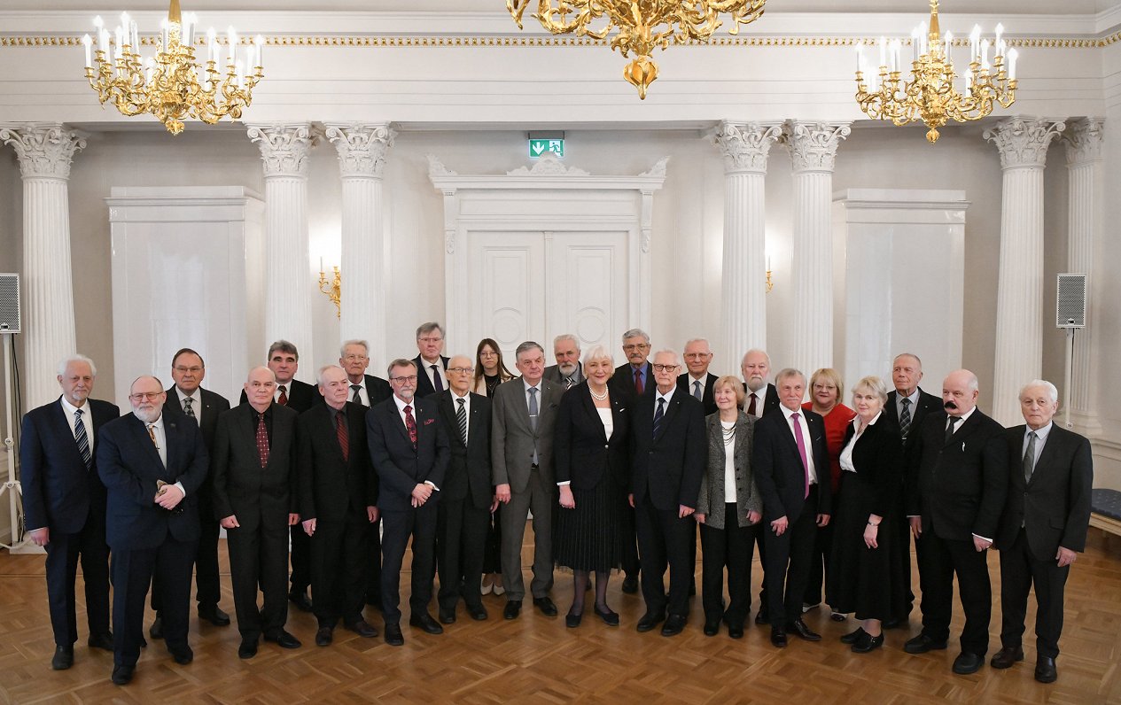Valsts prezidenta Edgara Rinkēviča tikšanās ar 4.maija Deklarācijas kluba pārstāvjiem