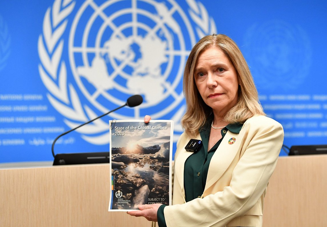Pasaules Meteoroloģijas organizācijas ģenerālsekretāre Andrea Seleste Saulo brīdina, ka cilvēces bez...