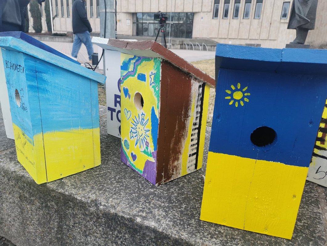 Ukrainas atbalsta kampaņa &quot;Brīvības putni&quot;