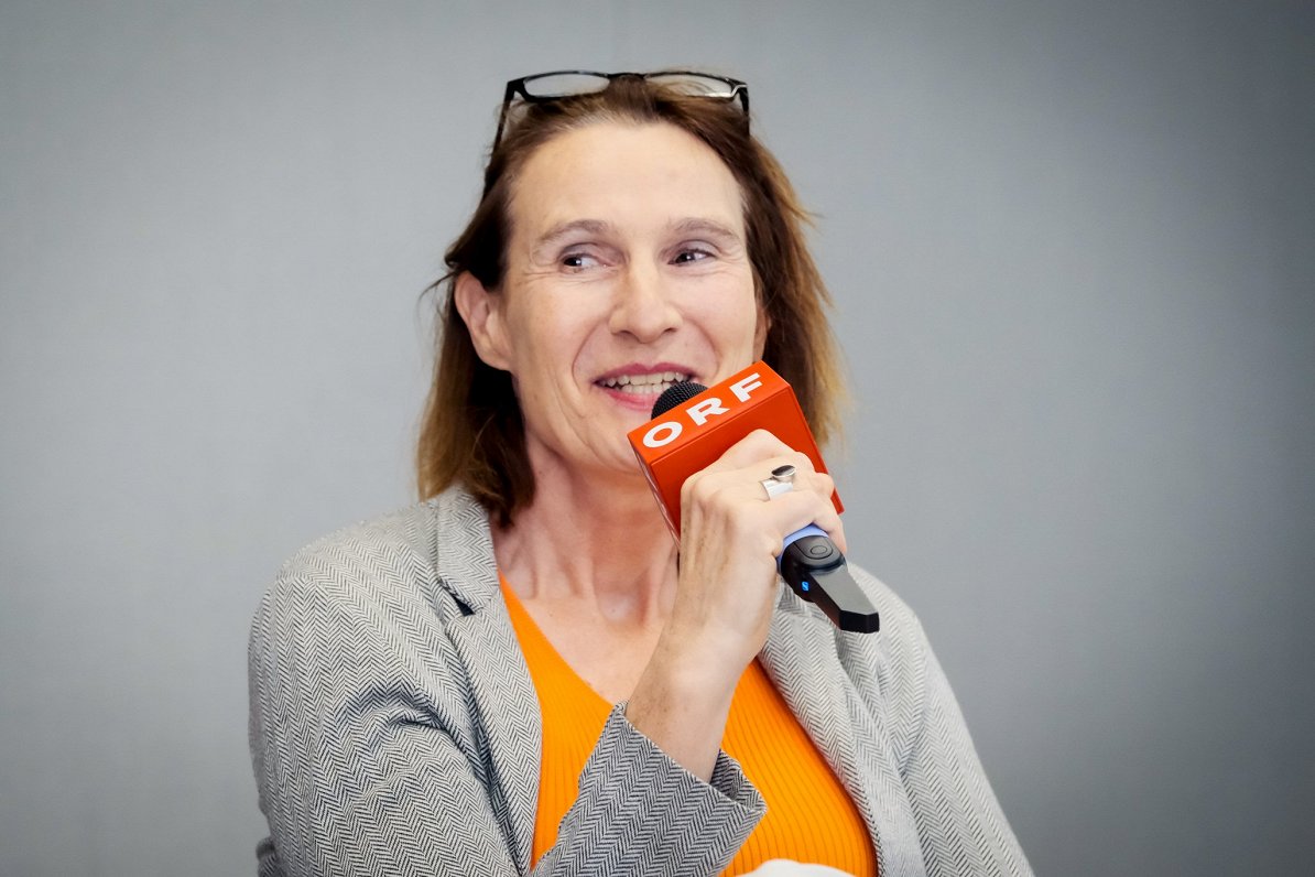 Eiropas Žurnālistu federācijas direktore Renāte Šrēdere