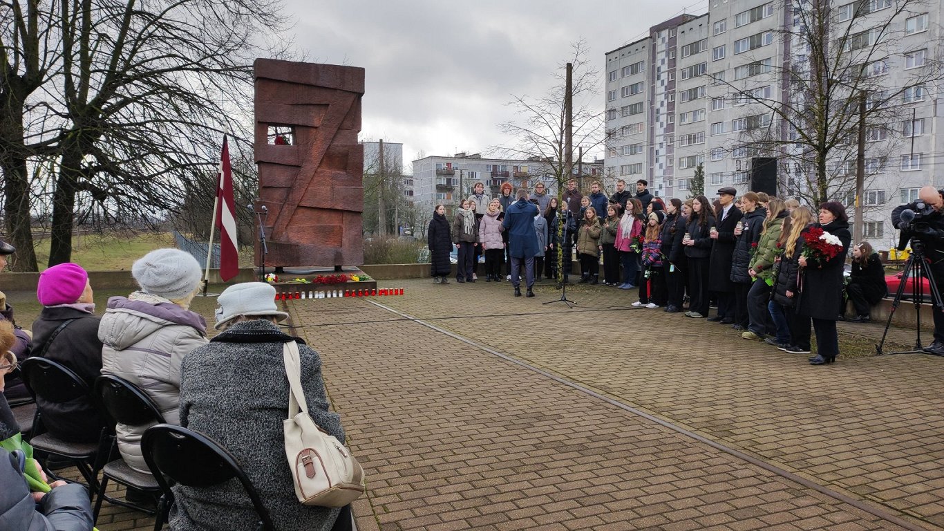 На Шкиротаве — мероприятие в память о жертвах депортации 1949 года. 25.03.2024