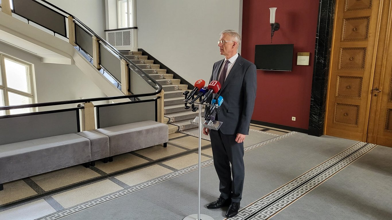 Krišjānis Kariņš paziņo par ārlietu ministra amata atstāšanu, 28.03.2024