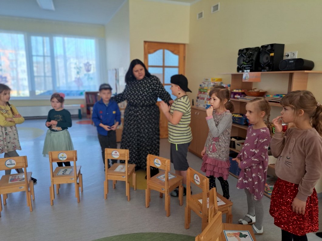 Детский сад в Салдусском крае