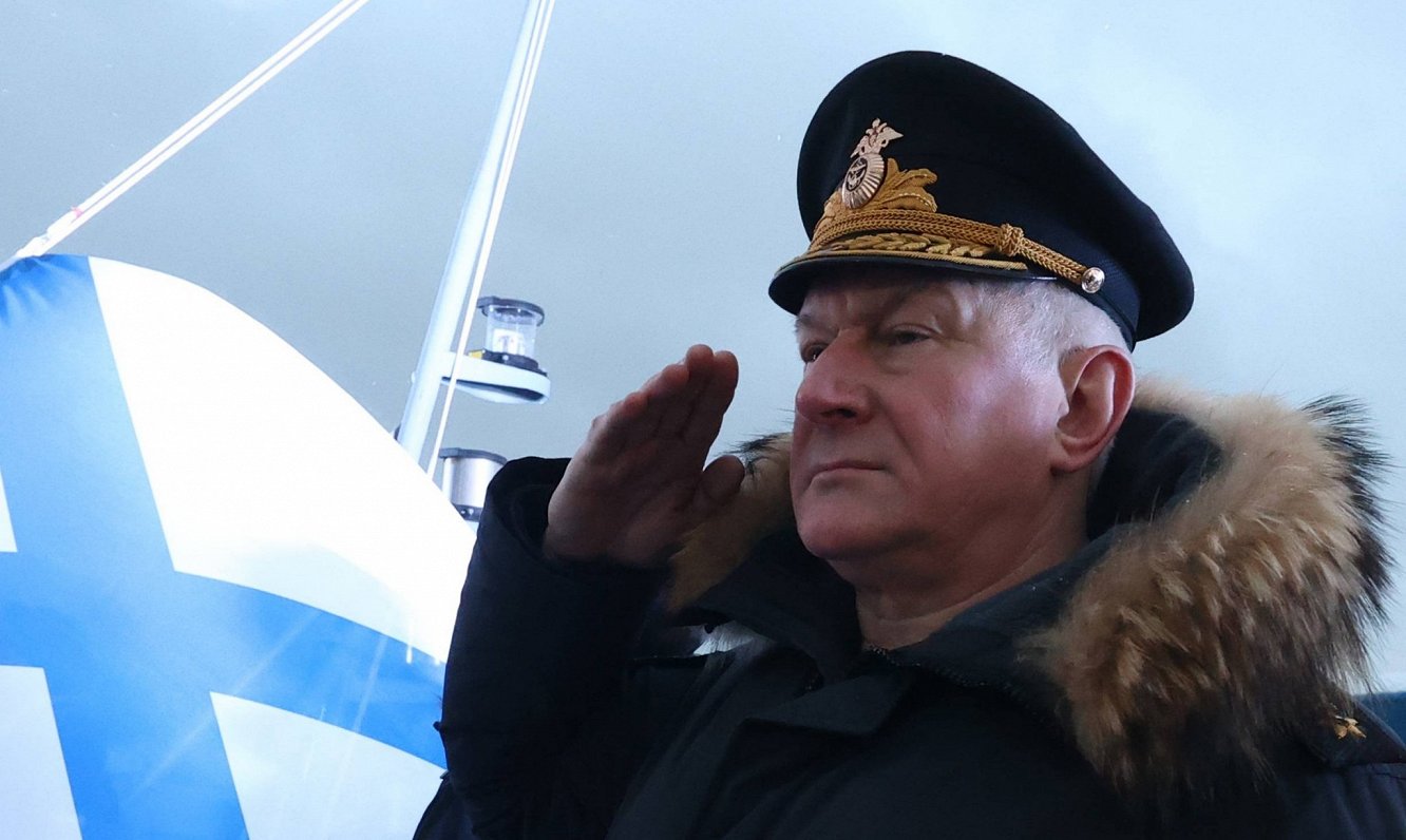 Главнокомандующий ВМФ РФ Николай Евменов. СНимок 2023 года