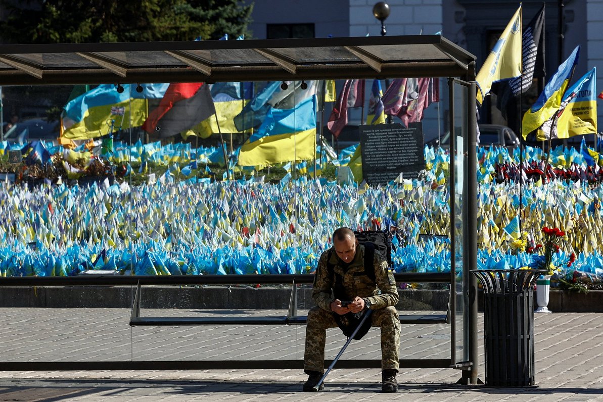 Боец ВСУ. Украина, Киев. 27.03.2024