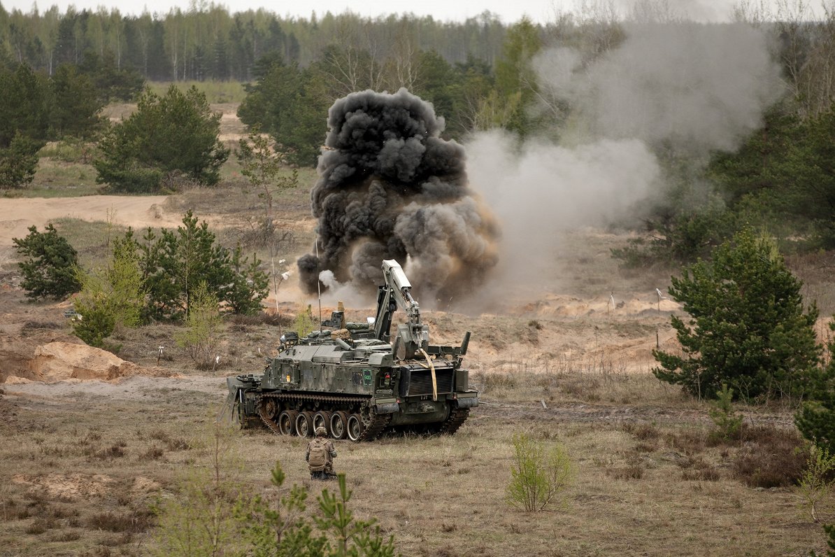 'Verboom' military drills in Latvia