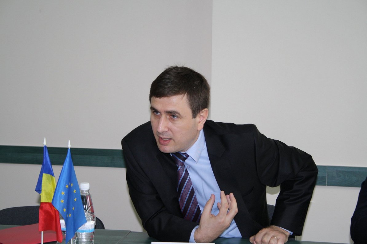 Bjušais Moldovas parlamenta deputāts Vjačeslavs Joniče